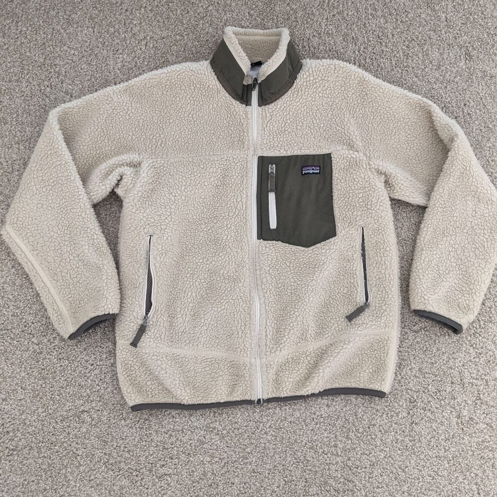 Patagonia retro-X sherpa fleece zip up jacket